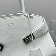 Ferragam Hug Handbag White - 32×22×14cm - 3