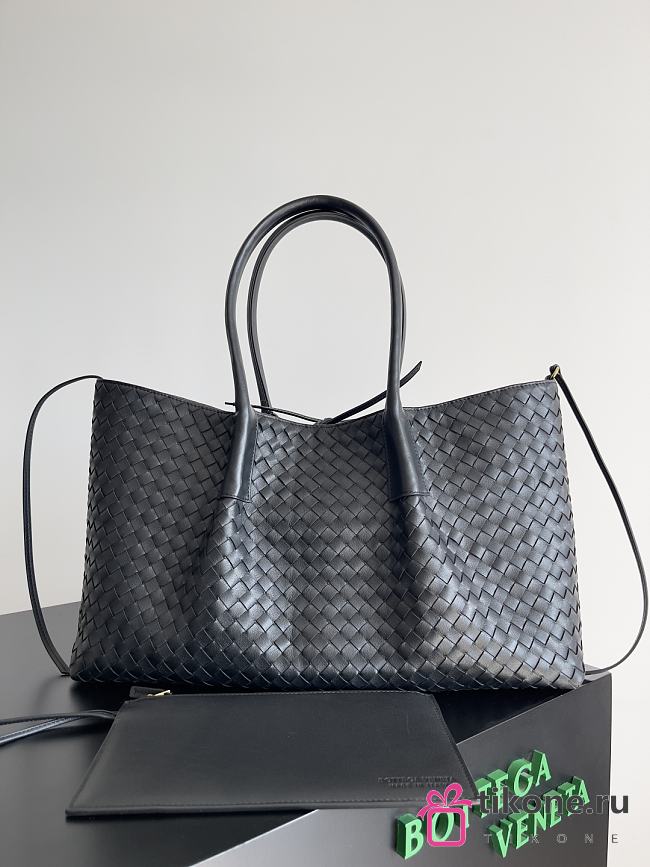 Bottega Veneta Pinacoteca Black - 43x23x17.5cm - 1