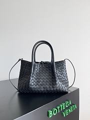 Bottega Veneta Small Pinacoteca Black - 24x15x12cm - 1