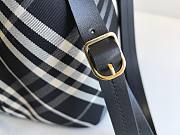 Burberry Medium Check Bucket Bag Black - 29x27.5x16cm - 4