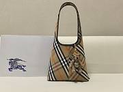 Burberry Small Check Shoulder Bag Beige - 46.5x26.5x13.5cm - 1