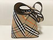 Burberry Small Check Shoulder Bag Beige - 46.5x26.5x13.5cm - 2