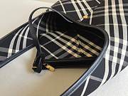 Burberry Large Check Shoulder Bag Black - 58x36x18.5cm - 3