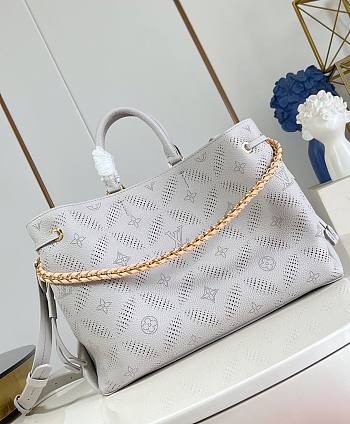 LV Bella Tote Mahina Bloom Gray M13838 - 32x23x13cm