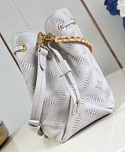 LV Bella Tote Mahina Bloom Gray M13838 - 32x23x13cm - 3