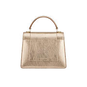 Bvlgari Serpenti Forever Medium Top Handle Bag Light Gold - 20.5x15x9cm  - 3