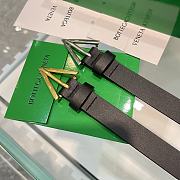 Bottega Veneta Triangle Belt 17102 2cm  - 1