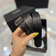 Chanel Belt Black 17111 3cm - 6