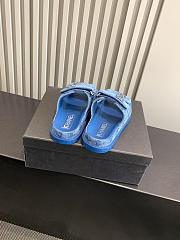 Chanel Mules Denim Blue  - 6