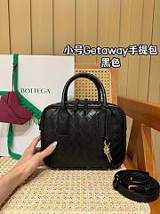 Bottega Veneta Small Getaway Black - 23.5x17.5x9cm - 1