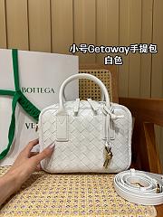 Bottega Veneta Small Getaway White - 23.5x17.5x9cm - 1