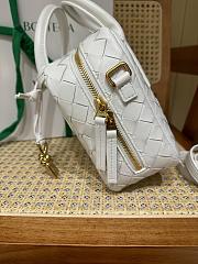 Bottega Veneta Small Getaway White - 23.5x17.5x9cm - 4