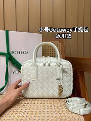 Bottega Veneta Small Getaway Mint - 23.5x17.5x9cm - 1