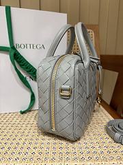 Bottega Veneta Small Getaway Gray - 23.5x17.5x9cm - 5