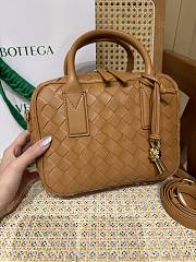 Bottega Veneta Small Getaway Brown - 23.5x17.5x9cm - 5