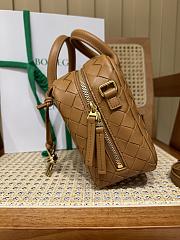 Bottega Veneta Small Getaway Brown - 23.5x17.5x9cm - 4