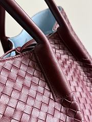 Bottega Veneta Pinacoteca Burgundy - 43x23x17.5cm - 6