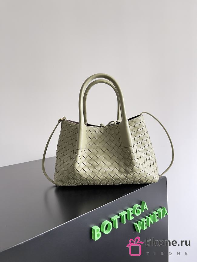 Bottega Veneta Small Pinacoteca Travertine - 24x15x12cm - 1