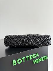 Bottega Veneta Kalimero Cha Cha Black - 28.5x15x6cm - 4