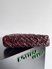 Bottega Veneta Kalimero Cha Cha Burgundy - 28.5x15x6cm - 2