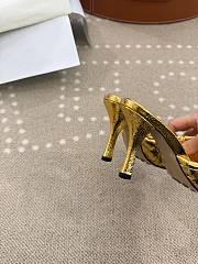 Bottega Veneta Blink Mule Gold High Heel 8cm - 5