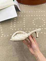 Bottega Veneta Blink Mule Beige Mid Heel 5cm - 5