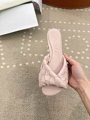 Bottega Veneta Blink Mule Pink Flat  - 2