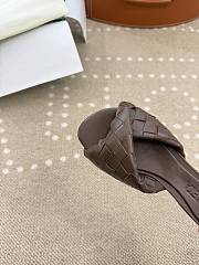 Bottega Veneta Blink Mule Brown Flat  - 6