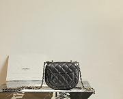 Chanel Mini Enamel Handle Bag Black - 16x14x6.5cm - 4