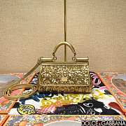 Dolce&Gabbna Gold BlingBling Mini Sicily - 18x11x6cm - 6