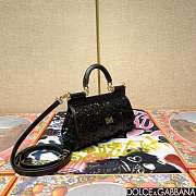 Dolce&Gabbna Black BlingBling Mini Sicily - 18x11x6cm - 4