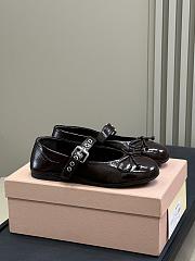 Miumiu Naplak Ballerinas Brown - 1