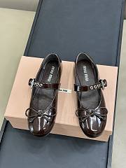 Miumiu Naplak Ballerinas Brown - 3