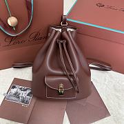 Loro Piana Extra Drawstring Backpack L27 - 25x27x14cm - 1