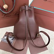 Loro Piana Extra Drawstring Backpack L27 - 25x27x14cm - 3