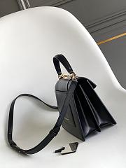 Serpenti Forever Medium Top Handle Bag Black - 20.5x15x9cm  - 4