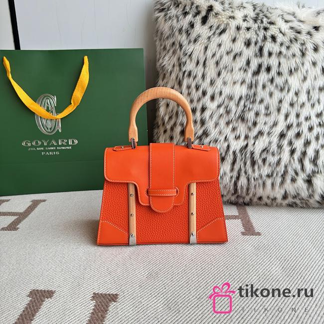 Goyard Saigon Mini Bag Orange - 20x7.5x15cm - 1