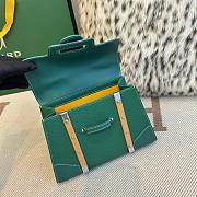Goyard Saigon Mini Bag Green - 20x7.5x15cm - 4