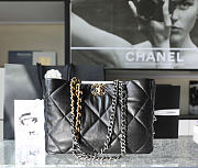 Chanel 19 Shopping Bag Black - 21x41x10.5cm - 1
