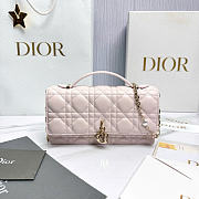 My Dior Mini Bag Light Pink Cannage Lambskin - 21x11.5x4.5cm - 3