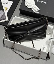 Chanel Clutch with Chain Shiny Lambskin Imitation Pearl & Gold-Tone Metal Black - 14x24x5cm - 3