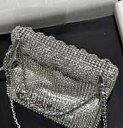 Chanel 22 Mini Evening Diamond Hobo Bag - 15x17x4cm - 6