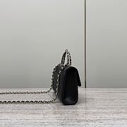 Chanel Clutch With Chain With Handle Grained Calfskin Black - 18x10x4.5cm - 2