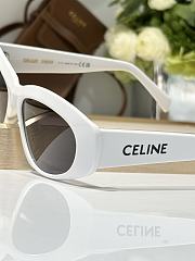 Celine Monochroms 07 Sunglasses in Acetate White - 4