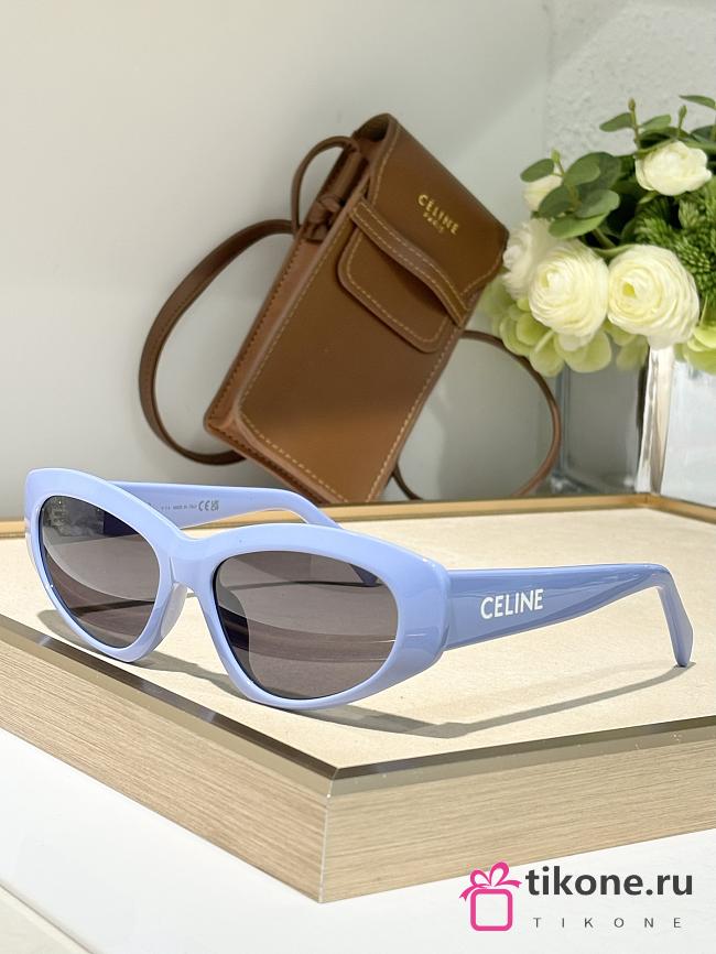 Celine Monochroms 07 Sunglasses in Acetate Blue - 1