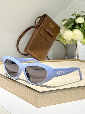 Celine Monochroms 07 Sunglasses in Acetate Blue