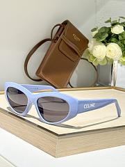 Celine Monochroms 07 Sunglasses in Acetate Blue - 2