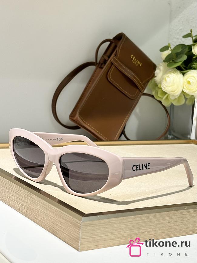Celine Monochroms 07 Sunglasses in Acetate Pink - 1