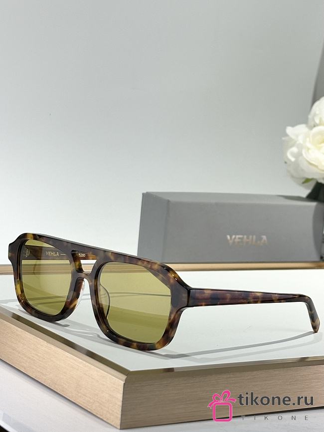 Dixie Tort Sage Sunglasses  - 1