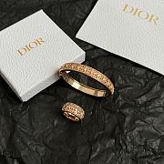 My Dior Bracelet Pink Gold White Gold and Diamonds - 2